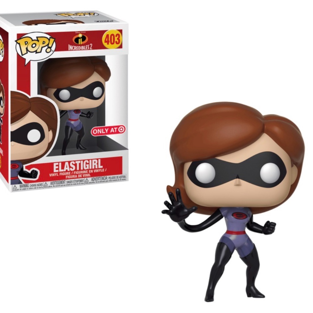 Funko Elastigirl Figure with Black and Purple Suit